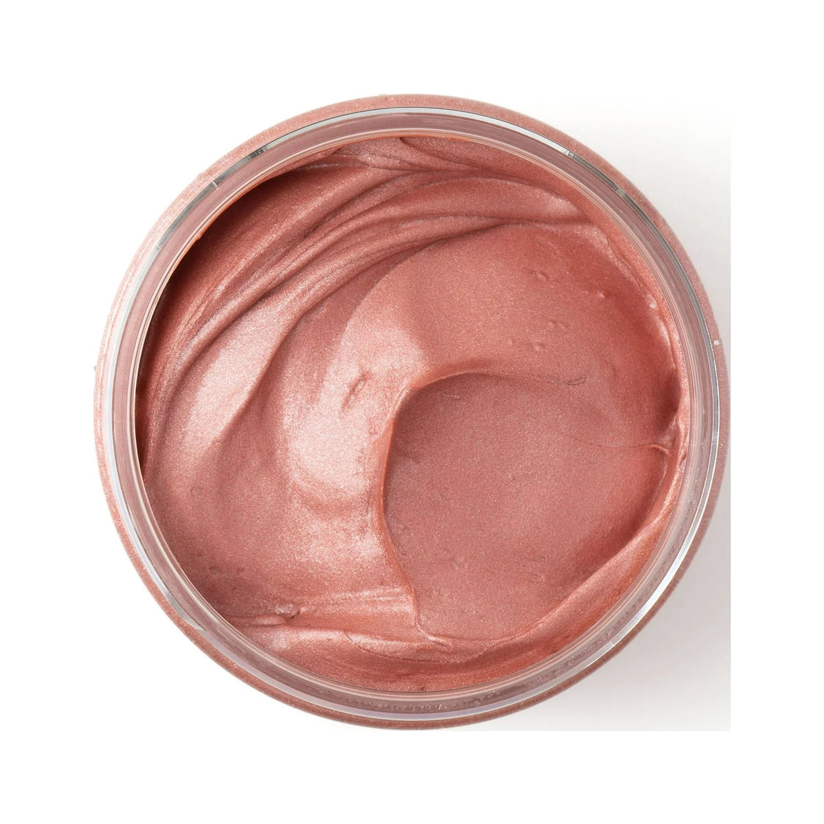 Nærbillede af As I Am Curl Color Temporary Color Gel i Rose Gold, der viser gelens farve og konsistens.